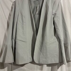 Worthington Soft Gray Women's Blazer
